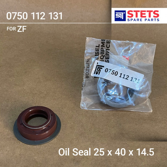 Oil Seal 25 x 40 x 14.5 mm.