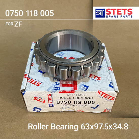 Roller Bearing 63 x 97.5 x 34.8 mm. 